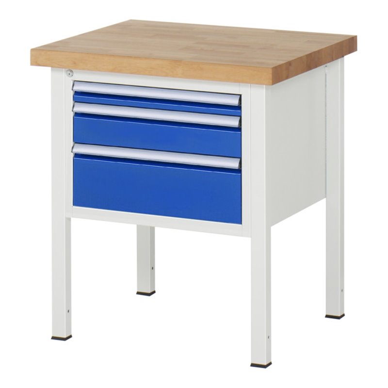 Rau Werkbank Modell 8162, B 750 x T 700 x H 840mm