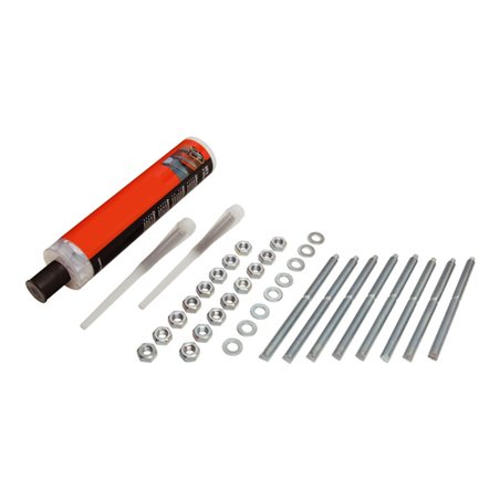 Moravia Befestigungs-Set für Rammschutz-Federelement + Injektionsmörtel