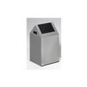 VAR Wertstoffsammelgerät WSG 40 S Korpus silber Einwurfklappe anthrazit 43 l