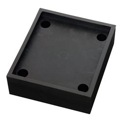 Moravia PU-Federelement SWING 146/166/50 schwarz f/RammBügel + RammPlanken