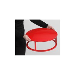 VAR Dach Kunststoff für Kunststoff-Standascher verkehrsrot