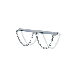 fetra Stahlflaschen-Wandhalterung 2 x 140 mm