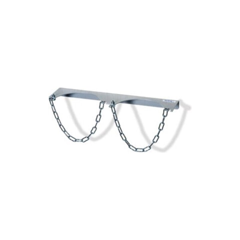 fetra Stahlflaschen-Wandhalterung 2 x 140 mm