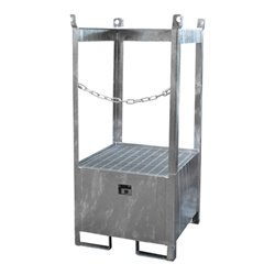 Bauer Südlohn Fass-Stapelpalette FSP-1, feuerverzinkt