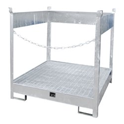 Bauer Südlohn Fass-Stapelpalette FSP-4, feuerverzinkt