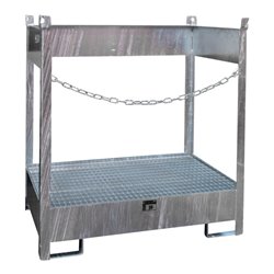 Bauer Südlohn Fass-Stapelpalette FSP-2, feuerverzinkt