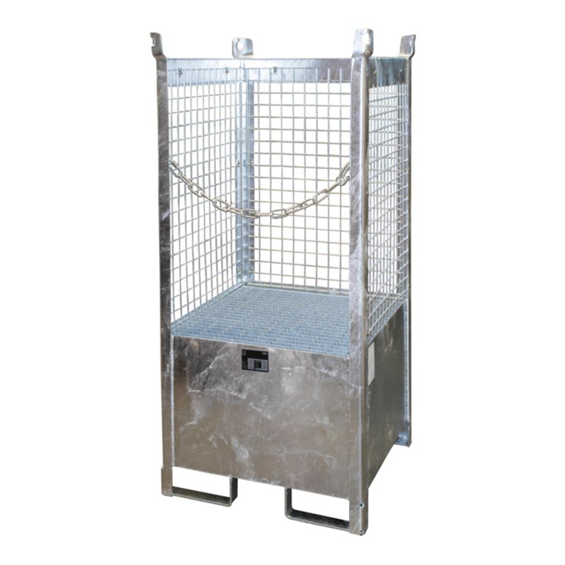 Bauer Südlohn Fass-Stapelpalette FSP-1 D, feuerverzinkt