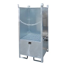 Bauer Südlohn Fass-Stapelpalette FSP-1 G, feuerverzinkt