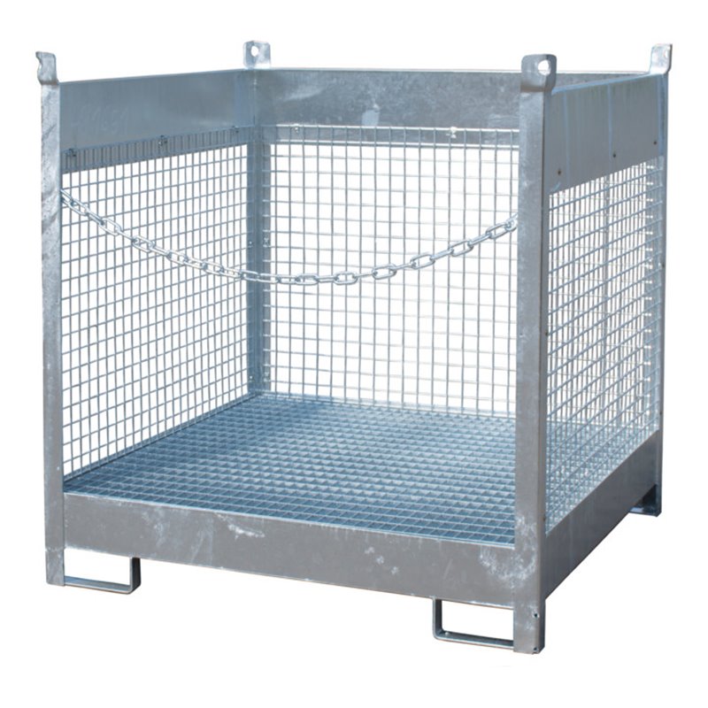 Bauer Südlohn Fass-Stapelpalette FSP-4 D, feuerverzinkt