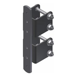 Rocholz Holmadapter SYSTEM 2000 47x67x200 mm