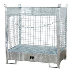 Bauer Südlohn Fass-Stapelpalette FSP-2 D, feuerverzinkt