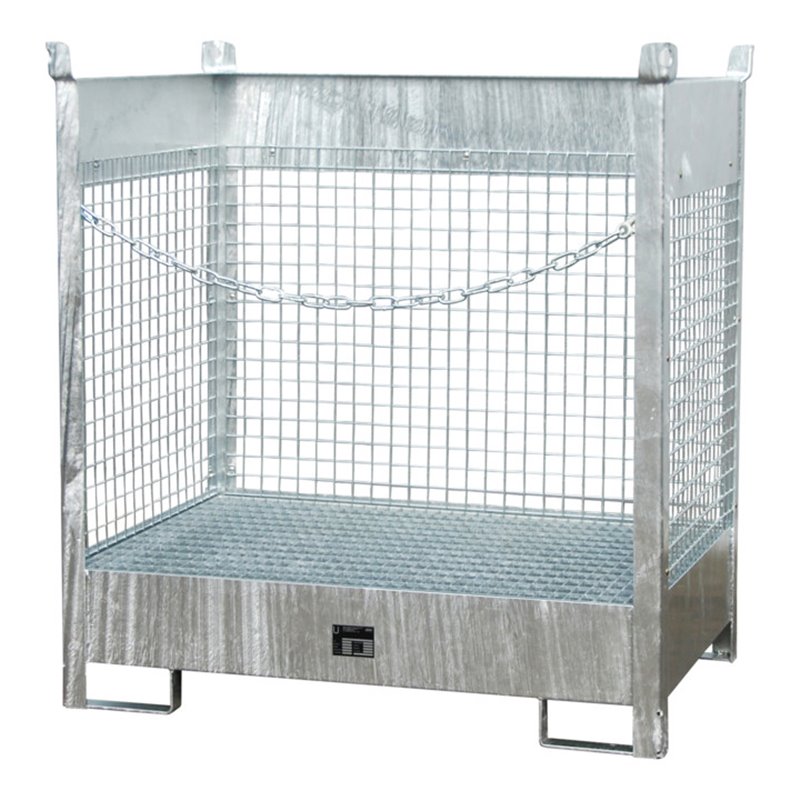 Bauer Südlohn Fass-Stapelpalette FSP-2 D, feuerverzinkt