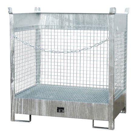 Bauer Südlohn Fass-Stapelpalette FSP-2 D, feuerverzinkt