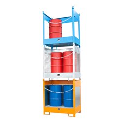 Bauer Südlohn Fass-Stapelpalette FSP-2 D, feuerverzinkt