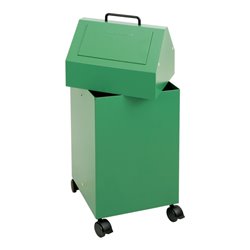 Stumpf Sortsystem 45, fahrbar, RAL 6024/6024, 45 Liter