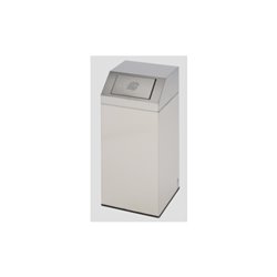 VAR Wertstoffsammler Edelstahl inkl. Inneneinsatz 48 l