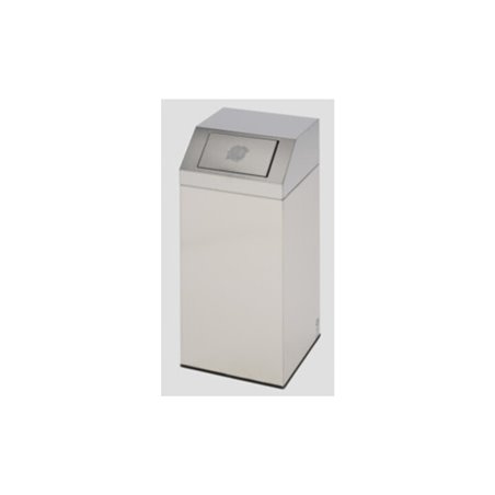 VAR Wertstoffsammler Edelstahl inkl. Inneneinsatz 48 l