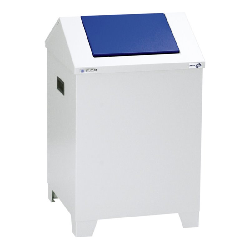 Stumpf Abfallbehälter mit Pendelklappe, Typ: 1