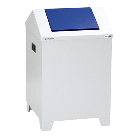 Stumpf Abfallbehälter mit Pendelklappe, Typ: 1