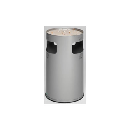 VAR Abfallsammler/Ascher H 75K silber 69,2 l