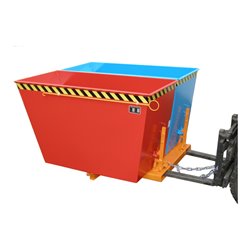 Bauer Südlohn Kippbehälter DUO, lackiert, Gelborange