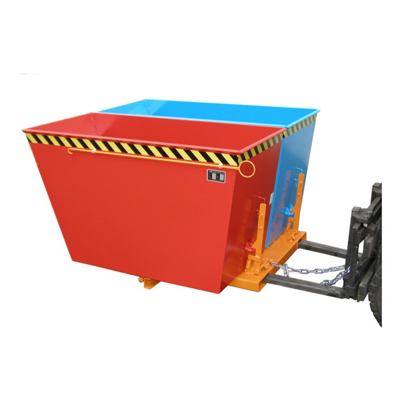 Bauer Südlohn Kippbehälter DUO, lackiert, Gelborange