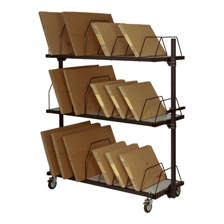 Rocholz Kartonmagazin SYSTEM 2000 fahrbar 1600x600x1860 mm