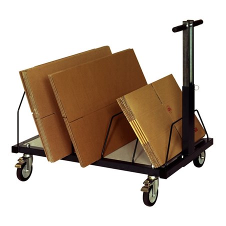 Rocholz Untertischmagazin SYSTEM 2000 fahrbar mit Teleskopschiebebügel 1015x600x690 mm