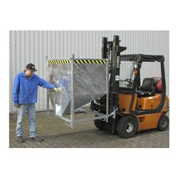 Bauer Südlohn Silobehälter SGS 75, feuerverzinkt