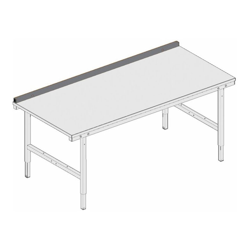 Rocholz Rückwandbord SYSTEM 2000 2000x40x40 mm