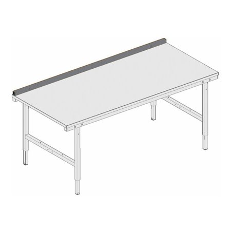 Rocholz Rückwandbord SYSTEM 2000 2000x40x40 mm