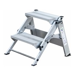 MUNK Aluminium Klapptreppe 2 Stufen