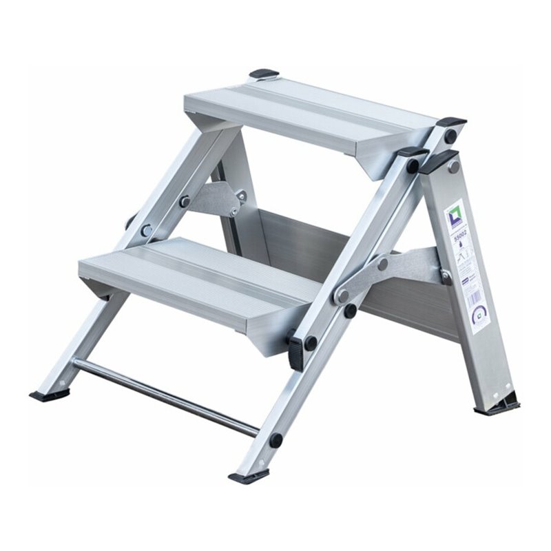 MUNK Aluminium Klapptreppe 2 Stufen