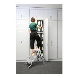 MUNK Aluminium Klapptreppe 2 Stufen