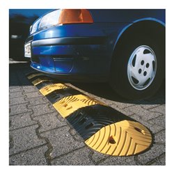 Moravia Fahrbahnschwelle TOPSTOP-20 Abschlusselement gelb 340 x 175 x 50 mm