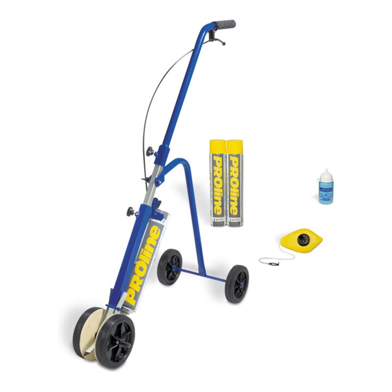 Moravia Linien-Markier-Set gelb 50-75 mm (Gerät + 2 x Farbe + Schlagschnur + Kreide)