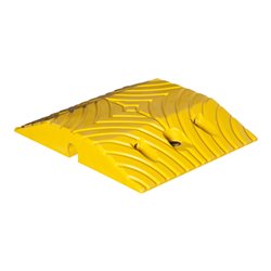 Moravia Fahrbahnschwelle TOPSTOP-20 Normelement gelb 340 x 250 x 50 mm