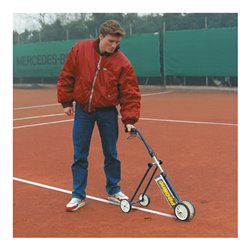 Moravia Linien-Markier-Set weiß 50-75 mm (Gerät + 2 x Farbe + Schlagschnur + Kreide)