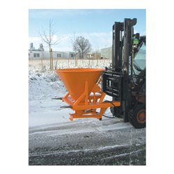 Bauer Südlohn Streugerät SH, lackiert, Gelborange