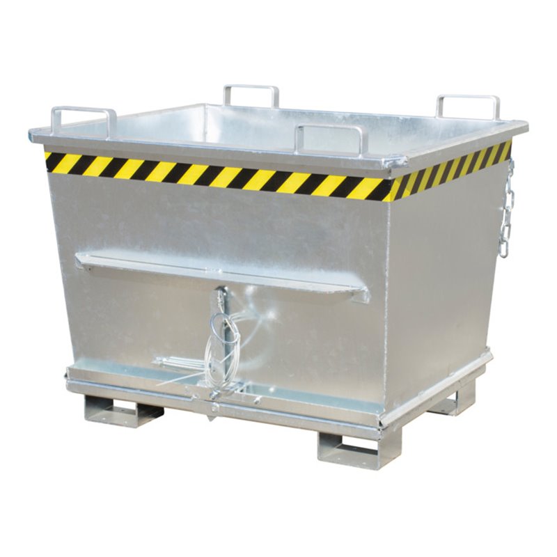 Bauer Südlohn Klappbodenbehälter BKB 700, feuerverzinkt