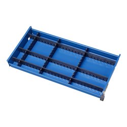 Rau Schubladen-Einteilungs-Set BxTxH 70x280x105/130 3 + 3 Rasterleisten