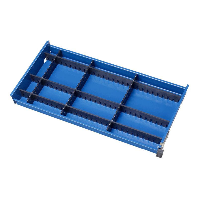 Rau Schubladen-Einteilungs-Set BxTxH 70x280x105/130 3 + 3 Rasterleisten