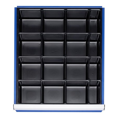 Rau Schubladen-Einteilungs-Set Schublade-L H 60-90mm Kleinteileeinsatz