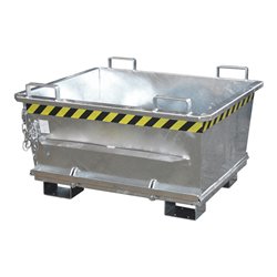 Bauer Südlohn Klappbodenbehälter BKB 500, feuerverzinkt