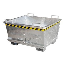 Bauer Südlohn Klappbodenbehälter BKB 500, feuerverzinkt