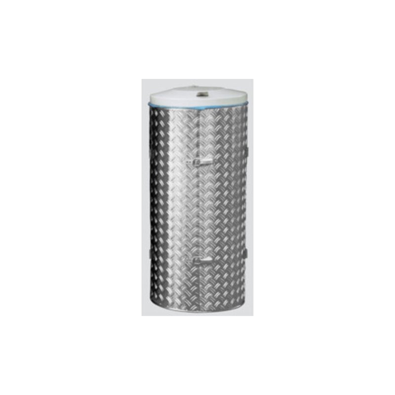 VAR Kompakt-Abfall-Sammelgeräte mit Edelstahl und Alu-Duett-Blechen Deckel grau