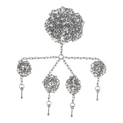 Moravia Kugelspiegel für hängende Befestigung Montage-Set für 360°