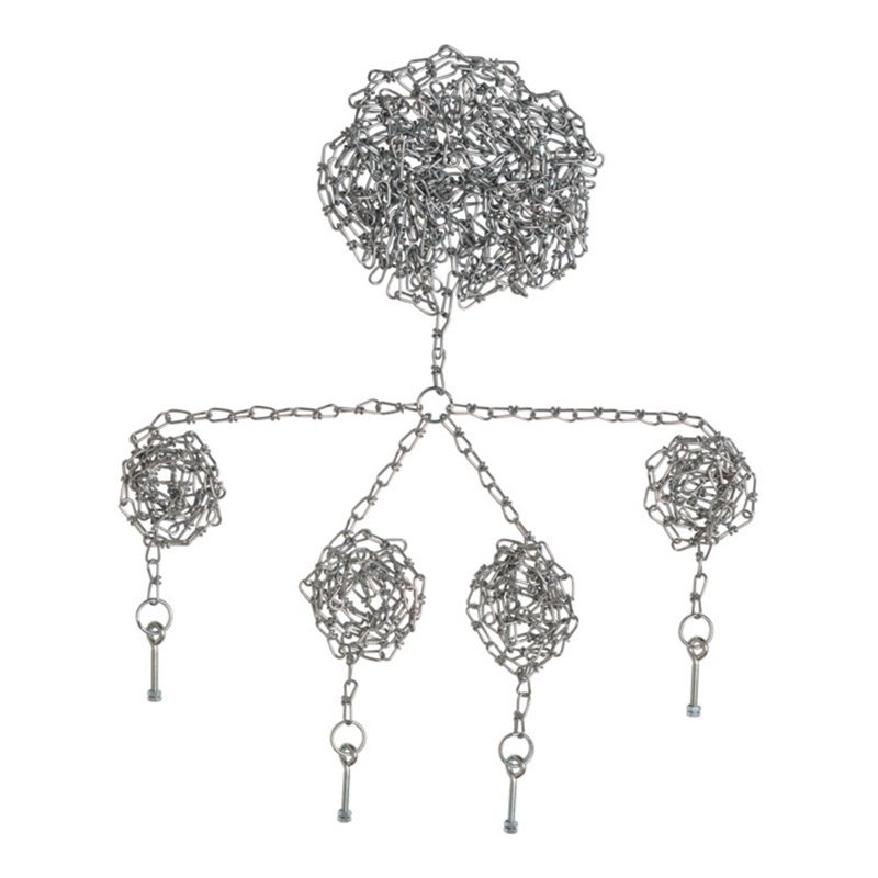 Moravia Kugelspiegel für hängende Befestigung Montage-Set für 360°