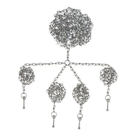 Moravia Kugelspiegel für hängende Befestigung Montage-Set für 360°