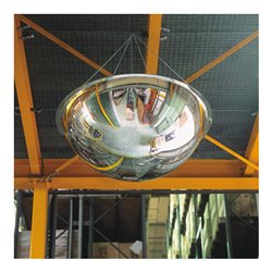 Moravia Kugelspiegel für hängende Befestigung Montage-Set für 360°